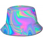 Psychedelic Trippy Unisex Fashion Bucket Hat Fisherman Cap Sun Hat