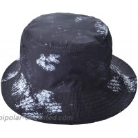 Reversible Bucket Hat for Women Men Fisherman Bucket Sun Hat Packable Rain Hat Black at  Women’s Clothing store