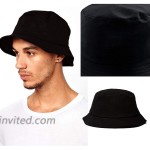 Sankuwen 2 Pack Bucket Hats Unisex Travel Beach Sun Hat Outdoor Cap at Women’s Clothing store