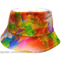 Sivilady Reversible Tie Dye Bucket Hat for Women Men Summer Printed Fisherman Cap Packable Sun Hat at  Women’s Clothing store