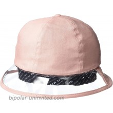 Steve Madden Women's Bucket Hat with Clear Brim Blush One Size at  Women’s Clothing store