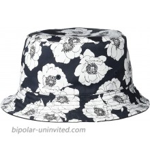 Steve Madden Women's Twill Floral Bucket Hat Black One Size at  Women’s Clothing store