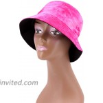 Surkat Unisex Bucket Hat Double Side Wear Fisherman Cap Reversible Sun Hat for Women Men Hot Pink at Women’s Clothing store