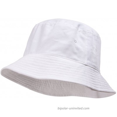 TOP HEADWEAR TopHeadwear Blank Cotton Bucket Hat at  Women’s Clothing store