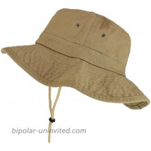 Trendy Apparel Shop XXL Oversize Large Brim 100% Cotton Outdoor Boonie Hat at  Women’s Clothing store