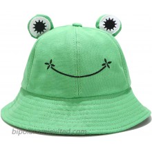 Umeepar Unisex Packable Green Frog Bucket Hat Sun hat for Womens Men at  Women’s Clothing store