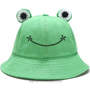 Umeepar Unisex Packable Green Frog Bucket Hat Sun hat for Womens Men at  Women’s Clothing store