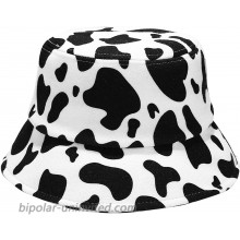 Umeepar Unisex Winter Felt Bucket Hat Warm Fishing Cap for Mens Women Cow Print at  Women’s Clothing store