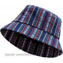 Unisex Blue Multi-Color Cute Bucket Hat Golfing Fisherman Golf Beach Sun Hats Summer Buket for Men Mens Womens Women Woman Teens at  Women’s Clothing store