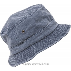 Washed Hats Royal Medium Large at  Men’s Clothing store Bucket Hats