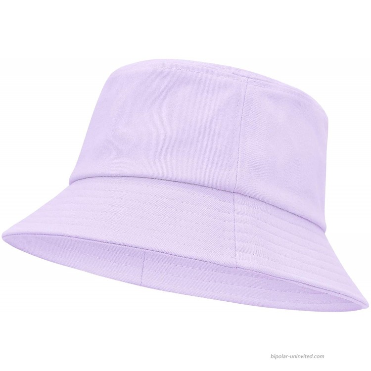 Women's Sun Hats Bucket Hats for Teens Summer Travel Beach Hat for Men Womens Hats Unisex Sport Outdoor Caps Purple at Women’s Clothing store