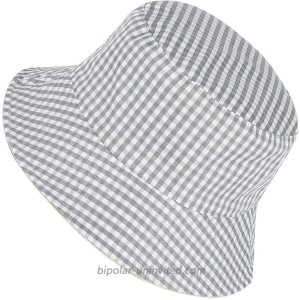 YYDiannaWu Reversible Bucket Hats Packable Sun Caps Fishman Hats for Women Pearl & Grey and White Squares at  Women’s Clothing store