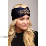 CBC Crown Warm Winter Twisted Knot Headwrap Turban Headbands For Women Wide HeadBands Yoga Sport Workout Laon Headwrap 1