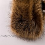 Dikoaina Womens Faux Fur Headband Winter Earwarmer Earmuff Hat Ski at Women’s Clothing store
