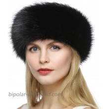 Dikoaina Womens Faux Fur Headband Winter Earwarmer Earmuff Hat Ski at  Women’s Clothing store
