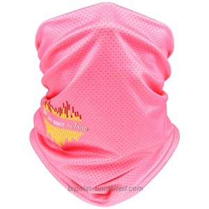 Neck Gaiter Face Mask Breathing Face Cover Reusable Cooling Bandana Washable Scarf
