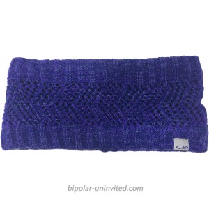 Women's Knit Ear Warmer Headband Purple at  Women’s Clothing store