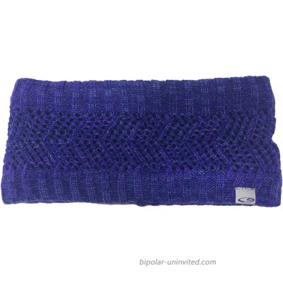 Women's Knit Ear Warmer Headband Purple at  Women’s Clothing store